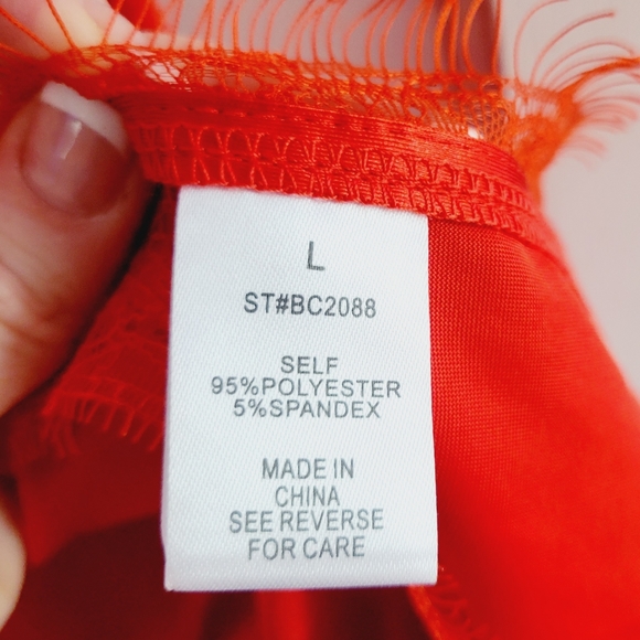 NWT Better Be for Copper Closet Backless Red Party Dress - Picture 10 of 15